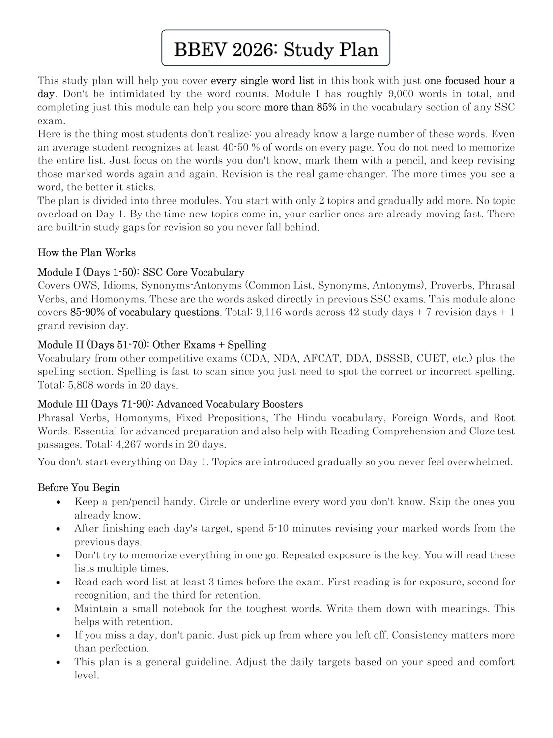 Nikhil Gupta Blackbook of English Vocabulary March 2026 Edition 21000+ Words English-Hindi
