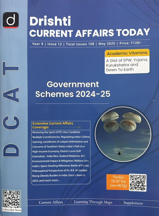 Drishti Current Affairs Today May 2025 English Monthly Magazine