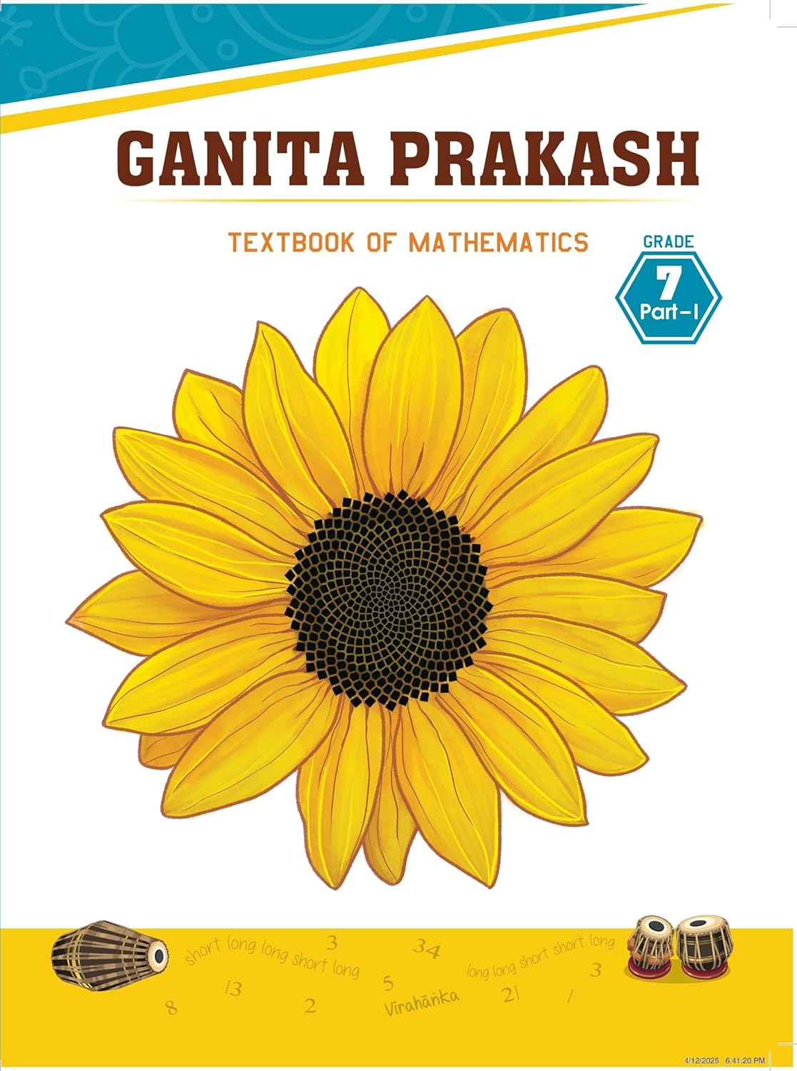 NCERT Ganita Prakash Textbook Of Mathematics Class 7 Part 1 English Medium