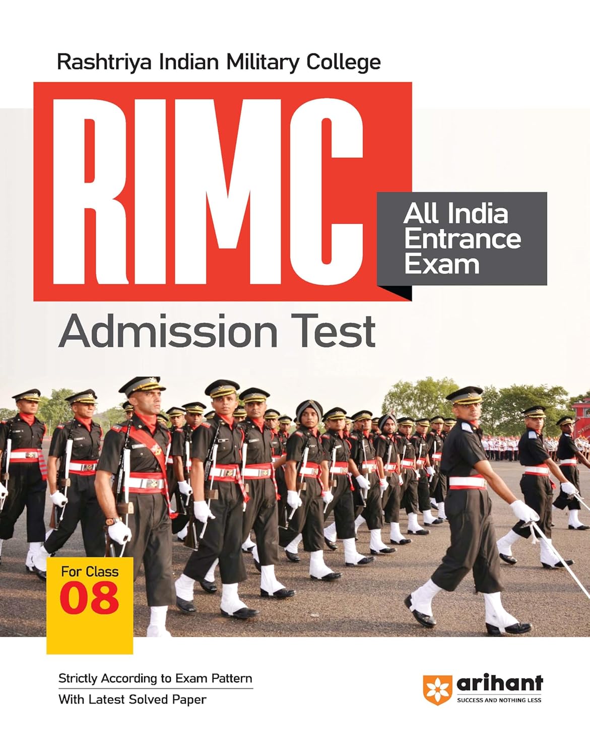 Arihant Rashtriya Indian Military College RIMC Admission Test for Class 8 With Free Khatu Shyam Sticker
