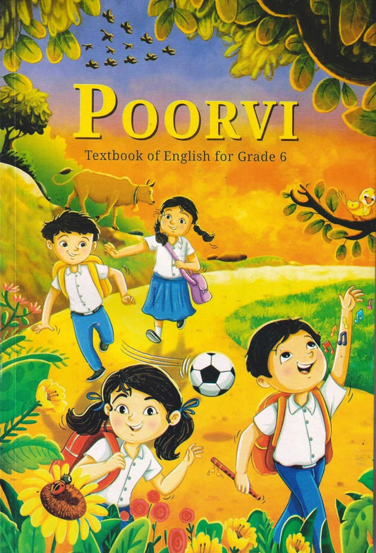NCERT Class 6 Poorvi Textbook Of English 1st Edition 2024 Book