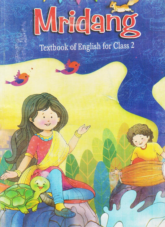 NCERT Class-2 Mridang Textbook of English Latest Edition Based On New Pattern With Free Khatu Shyam Sticker