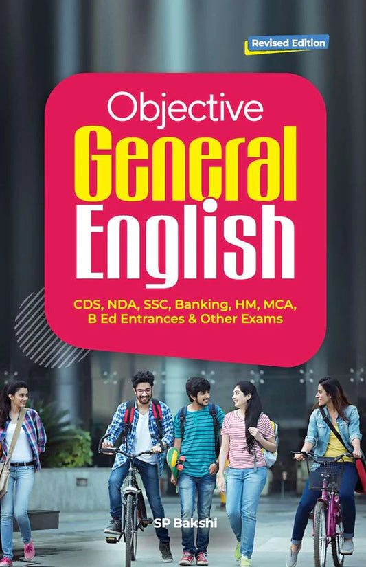 Arihant Objective General English Latest Revised Updated Edition By SP Bakshi for CDS NDA SSC Bank HM MCA BEd Entrances and Other Exams