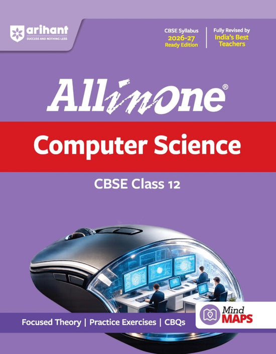 Arihant All in One Computer Science Class 12 for CBSE Exam 2026 2027 ...