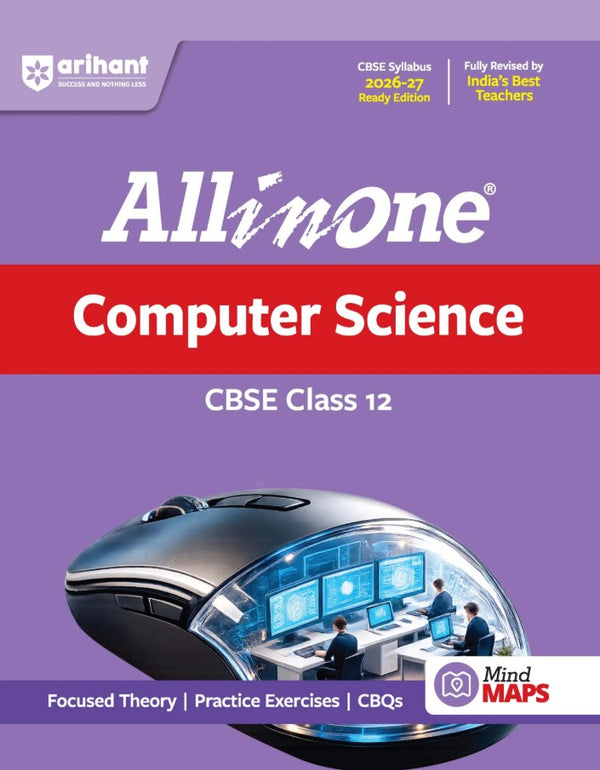 Arihant All in One Computer Science Class 12 for CBSE Exam 2026 2027 ...