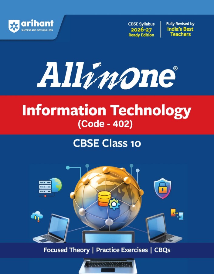 Arihant All in One Information Technology Code 402 Class 10 for CBSE ...