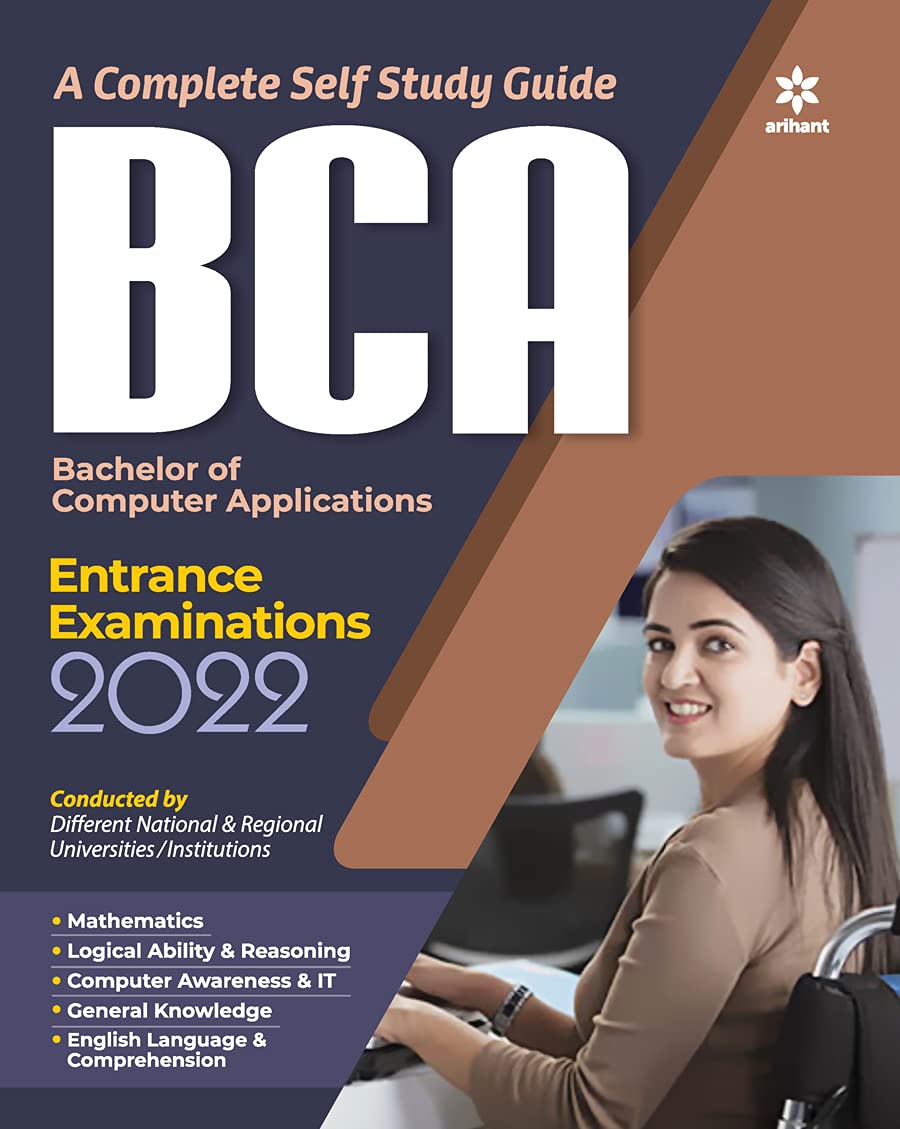 Arihant BCA Bachelor Of Computer Applications Entrance Exam Complete Self Study Guide English Medium