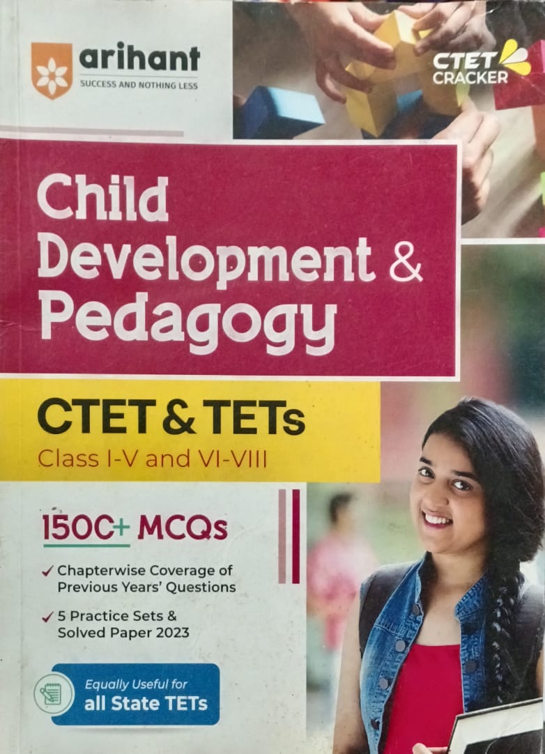 Arihant CTET and TETs Child Development and Pedagogy Book English Medium for Primary and Junior Level Exam