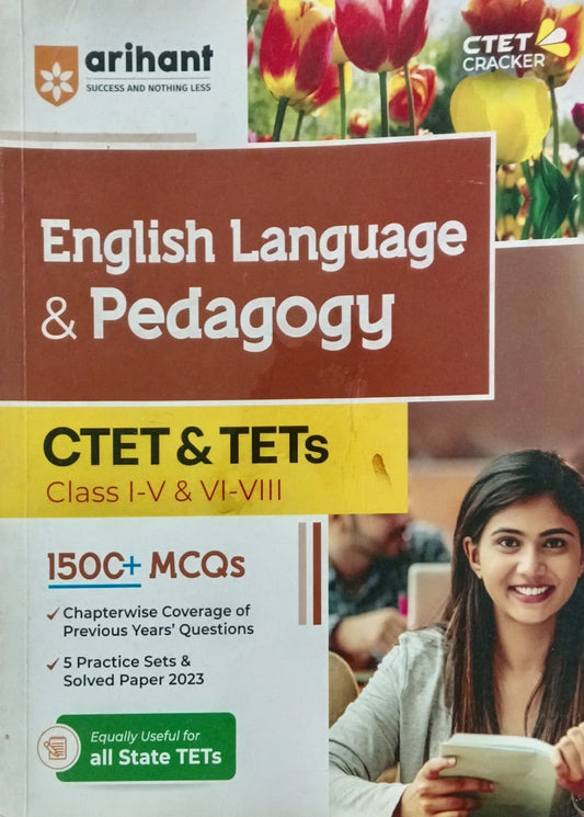 Arihant CTET and TETs Primary and Junior Level English Language and Pedagogy Complete Book