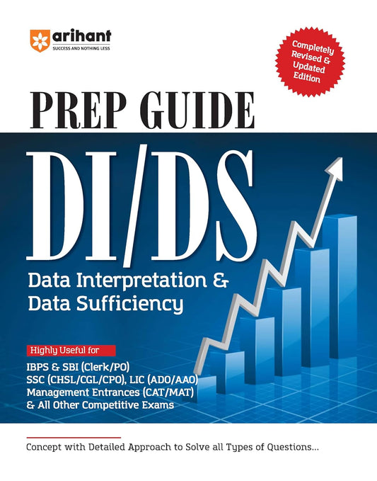 Arihant Data Interpretation and Data Sufficiency DI DS Prep Guide English Medium By Ananta Ashisha