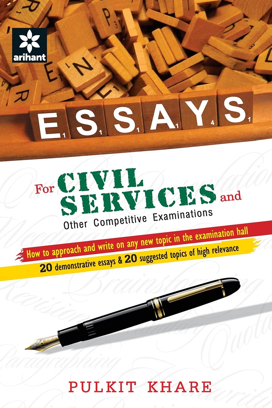 Arihant Essays for Civil Services and Other Competitive Examinations English Medium By Pulkit Khare 