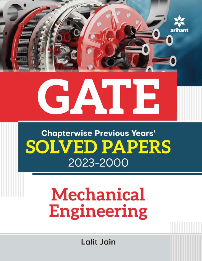 Arihant GATE Mechanical Engineering Chapterwise Previous Years Solved Papers 2000 to 2023 English Medium 