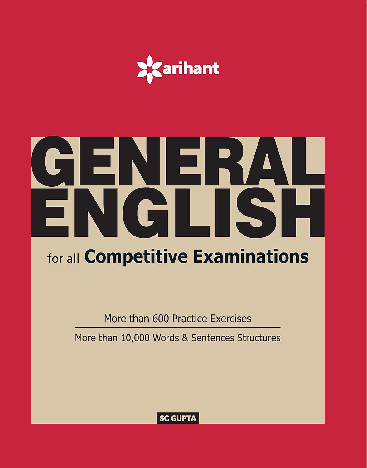 Arihant General English Book By SC Gupta for All Competitive Examinations