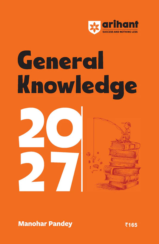 Arihant General Knowledge 2027 SSC Railway Group D UP Police Constable UPSI ASI Defence And State Exams By Manohar Pandey English Medium With Free Khatu Shyam Sticker
