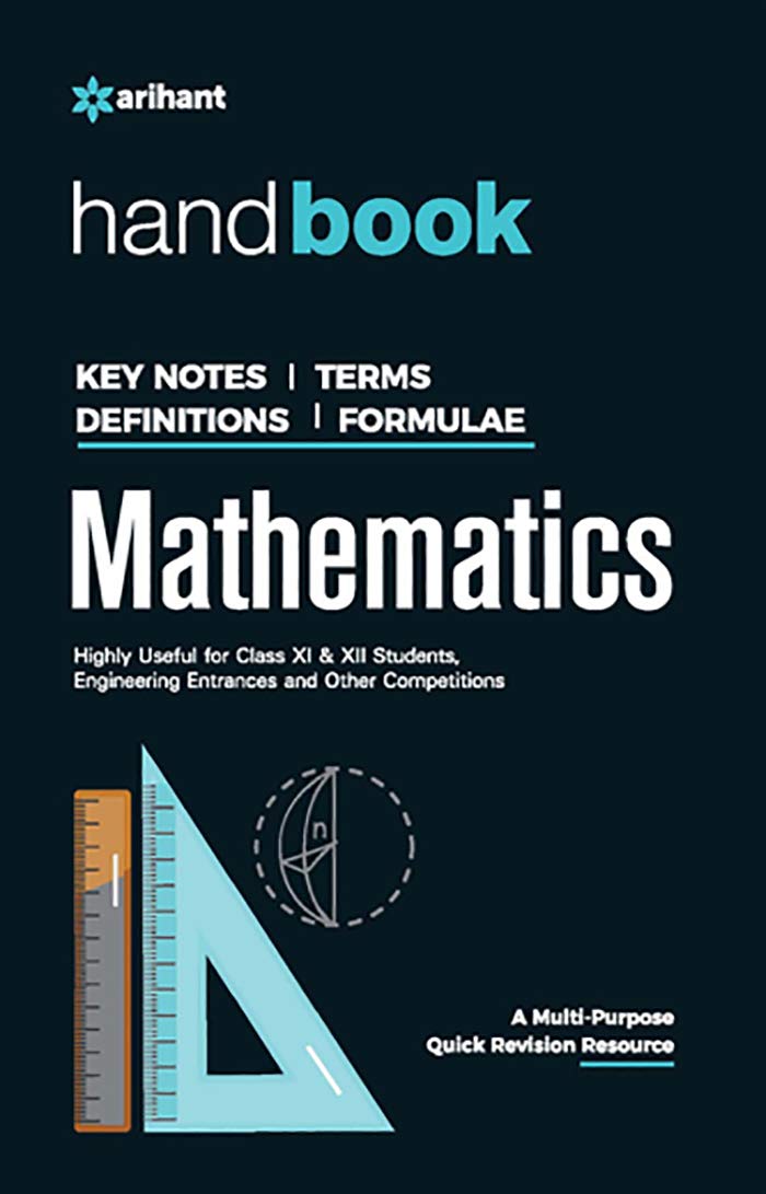 Arihant Handbook of Mathematics Highly Useful for Class XI & XII Students Engineering Entrances and Other Competitions