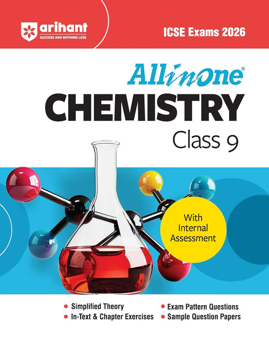 Arihant ICSE Class 9 Exam Chemistry All in One Book With Internal Assessment