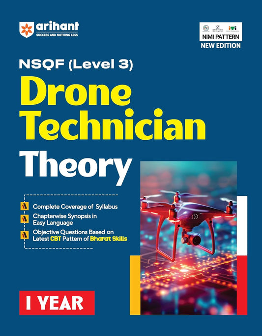 Arihant ITI Drone Technician Theory Year 1 NSQF Level 3 English Medium By Aalok Tripathi