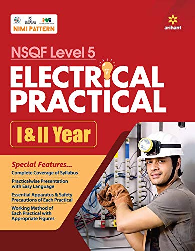 Arihant ITI Electrical Practical Year 1 and 2 NSQF Level 5 English Medium By DK Upadhyay