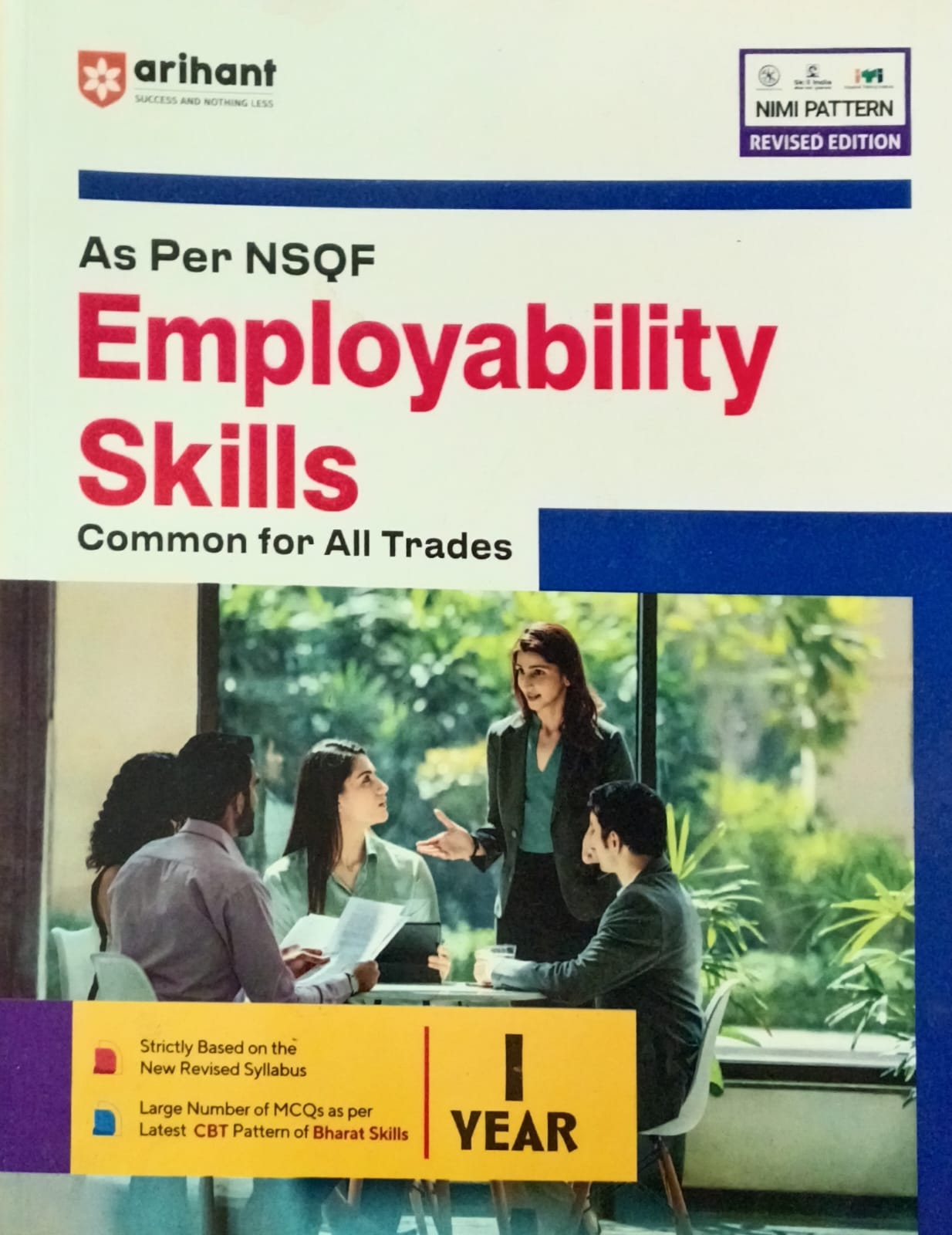 Arihant ITI Employability Skills Year 1 Common for All Trades As Per NSQF English Medium Revised Edition