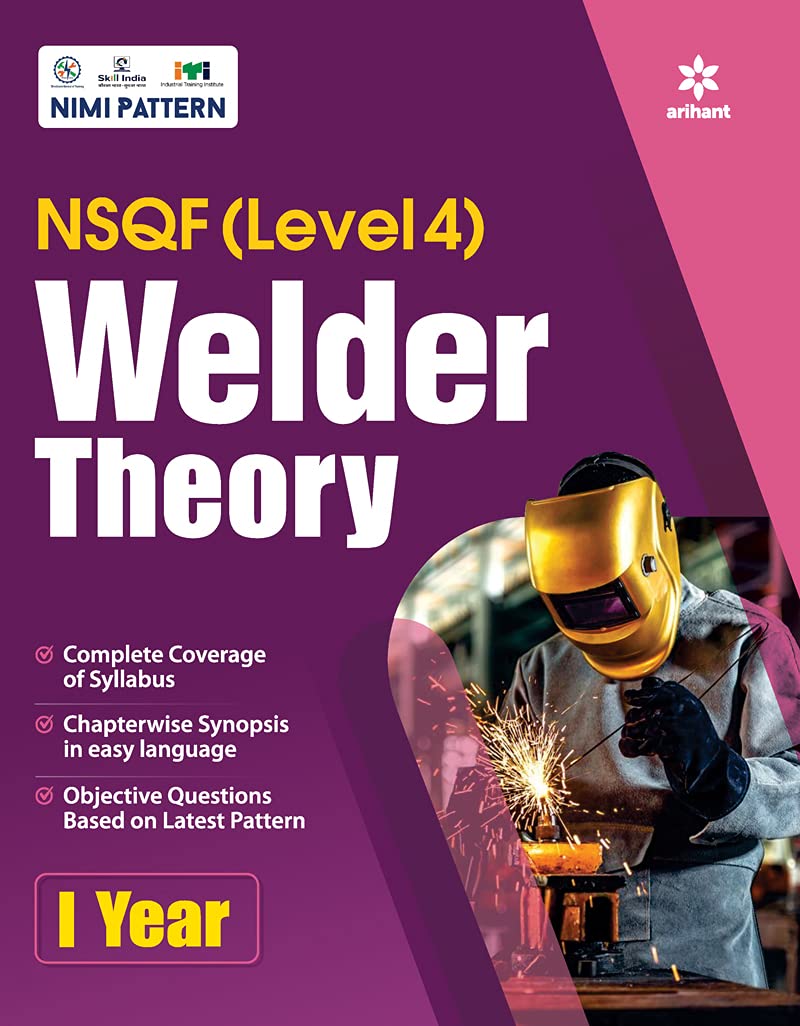Arihant ITI Welder Theory Year 1 NSQF Level 4 English Medium By Digvijay Singh