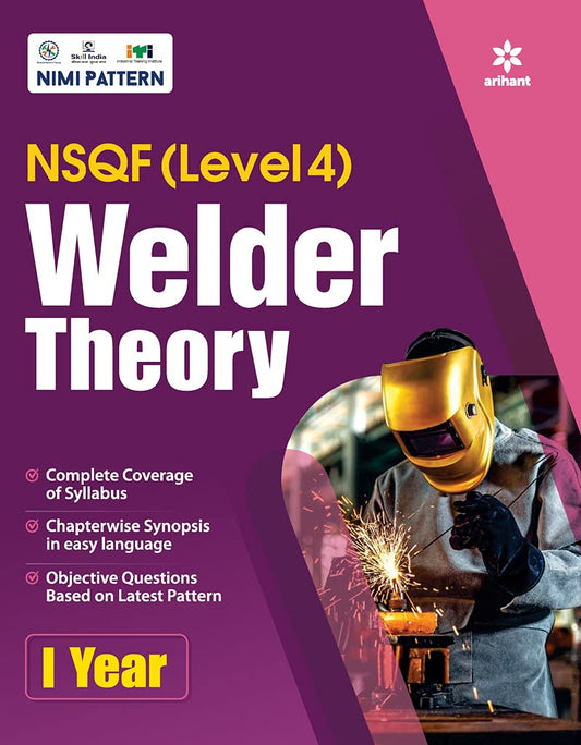 Arihant ITI Welder Theory Year 1 NSQF Level 4 English Medium By Digvijay Singh