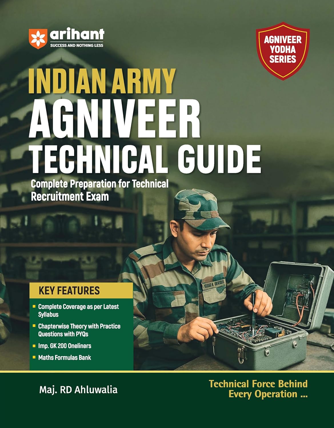 Arihant Indian Army Agniveer Technical 2026 Exam Guide English Medium ...