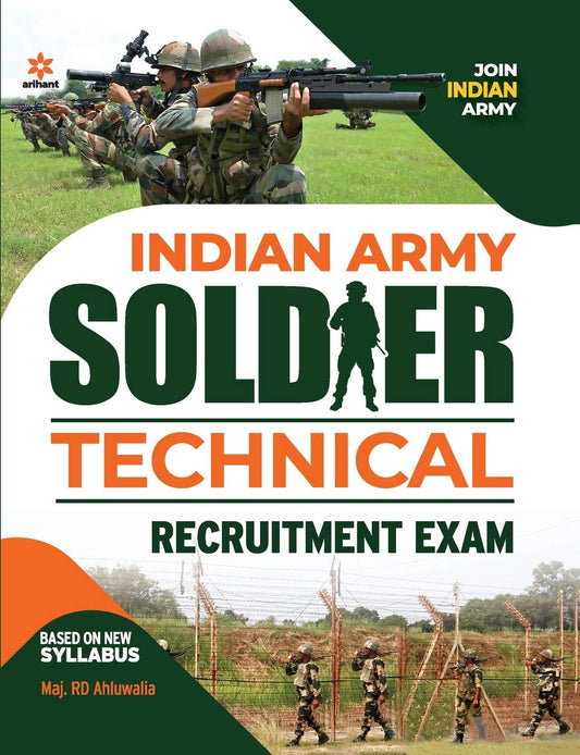 Arihant Indian Army Soldier Technical Recruitment Exam Guide Based On New Syllabus By RD Ahluwalia