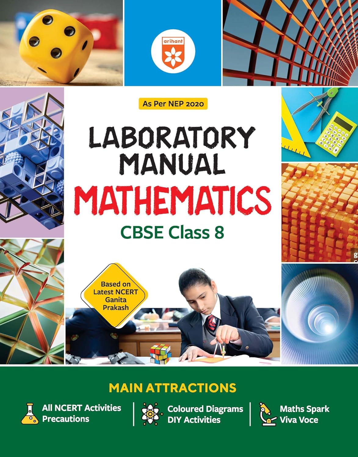 Labroatory Math Sheet Arihant Laboratory Manual Mathematics for CBSE Class 8 Exam 2026 As ...