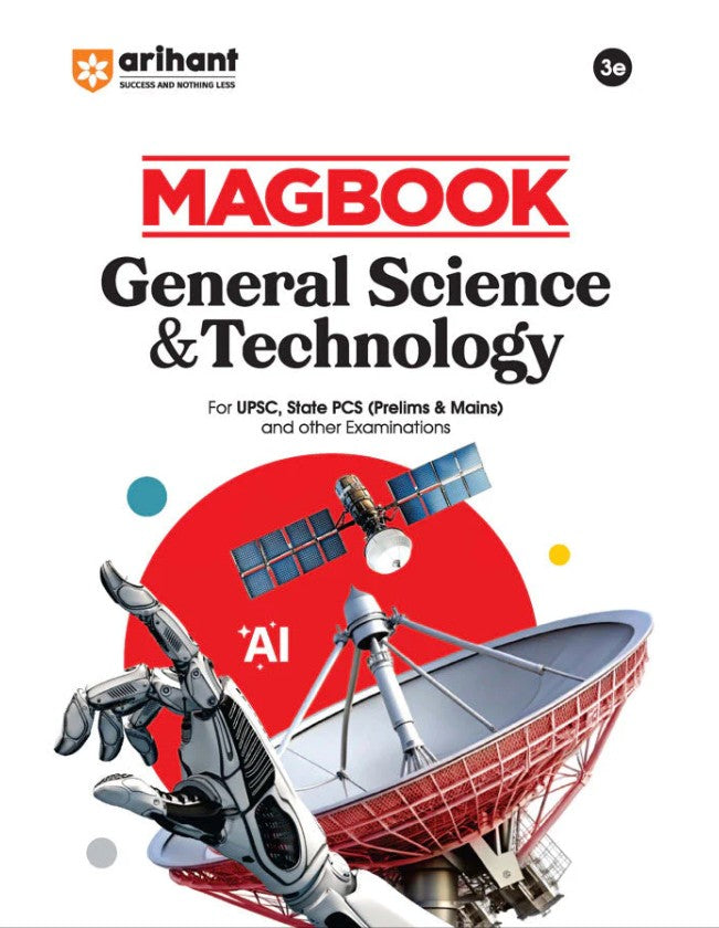 Arihant Magbook General Science and Technology 3rd Editon For UPSC State PCS Prelims and Main and Other Examinations English Medium