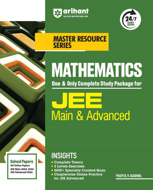 Arihant Master Resource Series Mathematics for JEE Main and Advacned By Prafful K Agarwal 