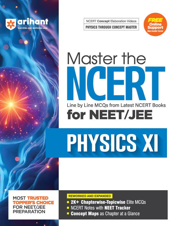 Arihant Master The NCERT Physics Class 11 for NEET JEE 2026 2027 Free Online Support English Medium