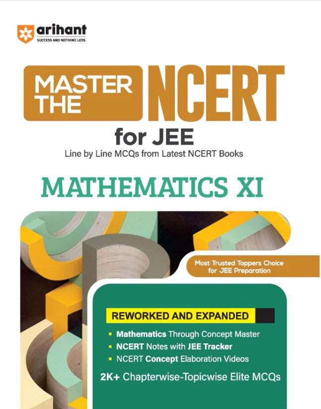  Arihant Master the NCERT Mathematics Class 11 For NET JEE and CUET 2026 2027 Line by Line MCQs from Latest NCERT Book NCERT-Based 2K+ MCQs and AI-Based Misconception Zone with FREE Online Support Revised Edition 2027
