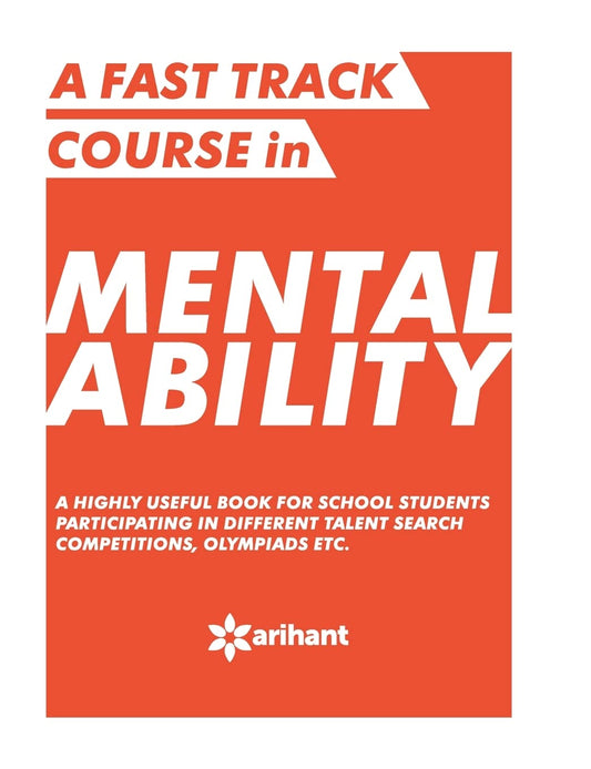 Arihant Mental Ability A Fast Track Course English Medium