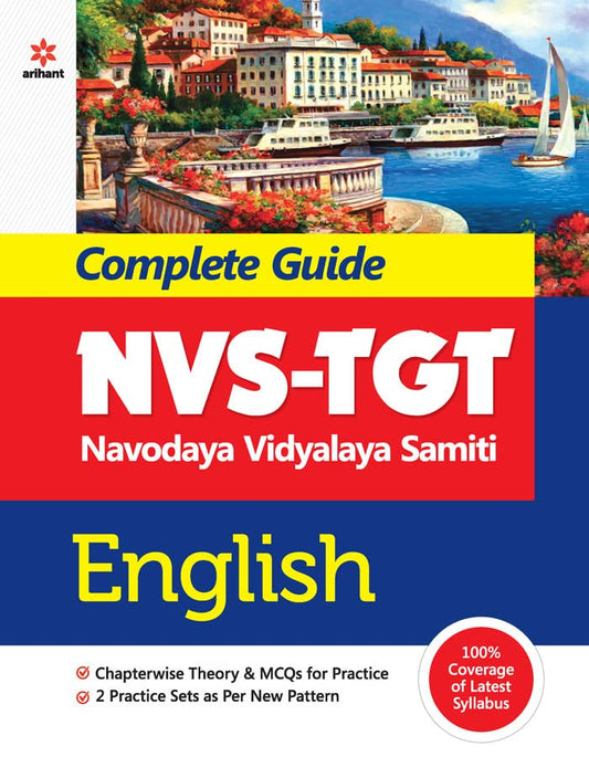 Arihant NVS TGT English Complete Study Guide Coverage of Latest Syllabus