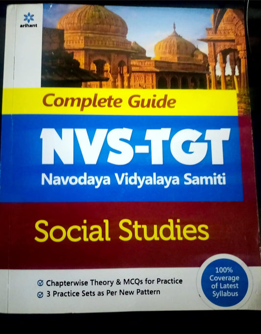 Arihant NVS TGT Social Studies Complete Guide English Medium