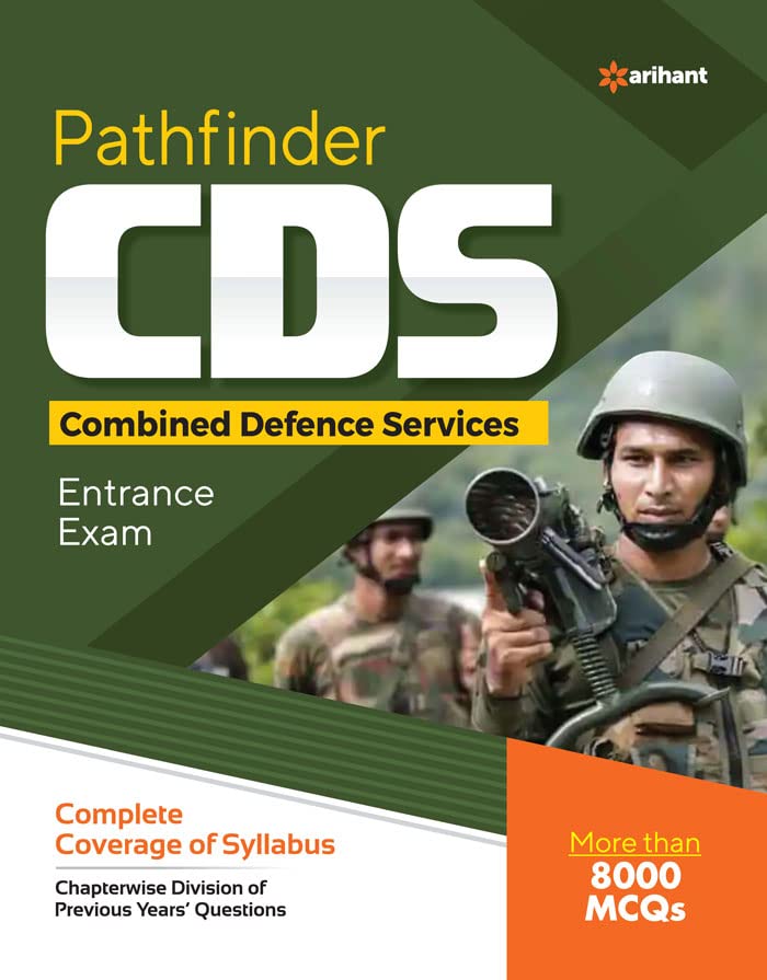 Arihant Pathfinder CDS Combined Defence Services Entrance Examination Complete Guide English Medium
