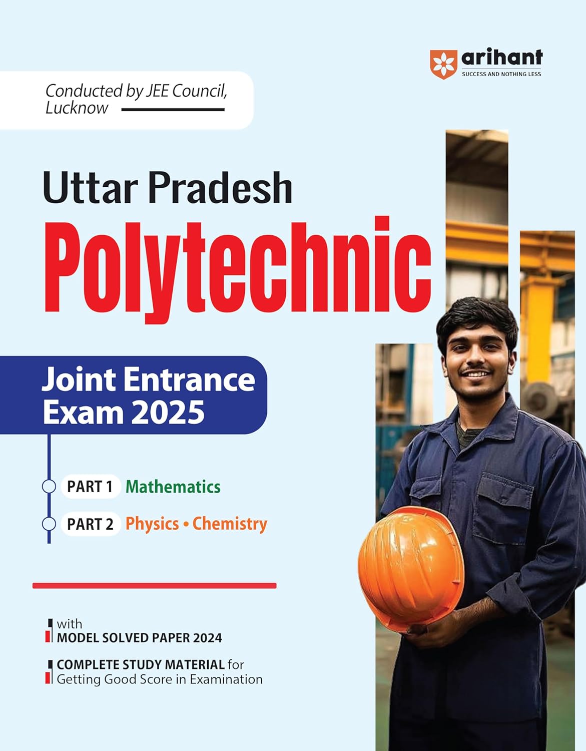 Arihant Uttar Pradesh Polytechnic 2025 Joint Entrance Exam Guide Complete Coverage English Medium