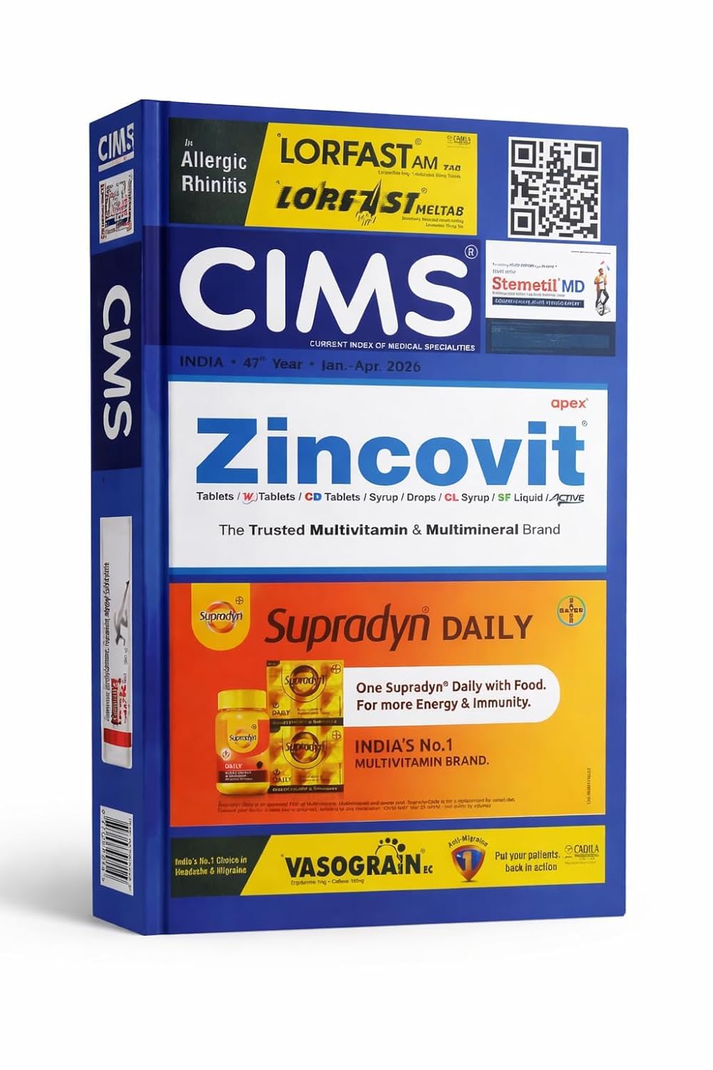 CIMS India January 2026 to April 2026 Year 47th Current Index of Medical Specialities