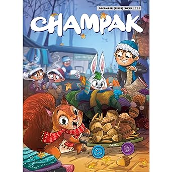 Champak December First 2025 English Monthly Magazine Winter Special Issue