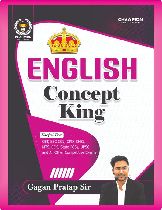 Champion Gagan Pratap Sir English Concept King for All Competitive Exams