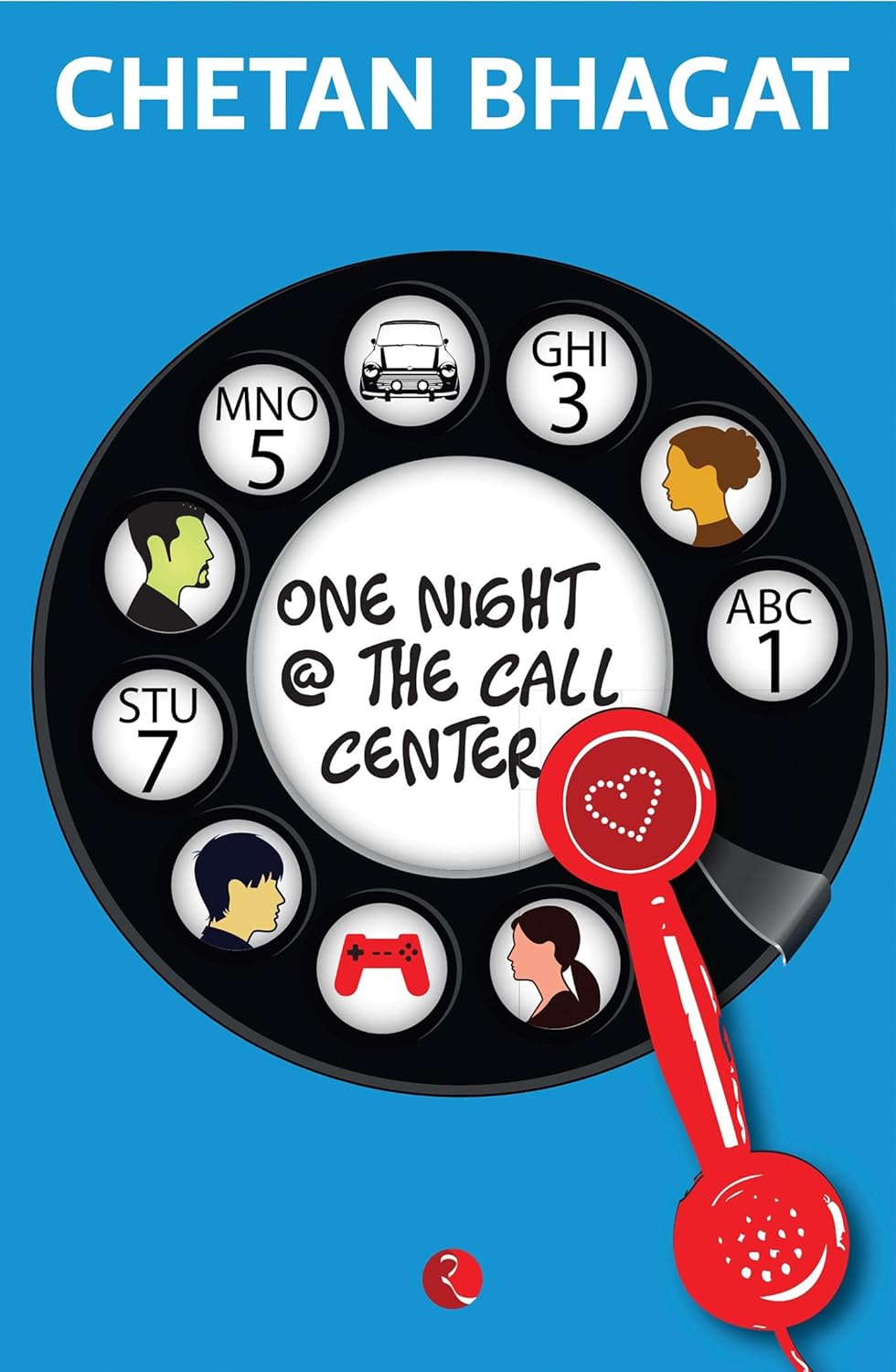 Chetan Bhagat One Night @ The Call Center Book English Medium