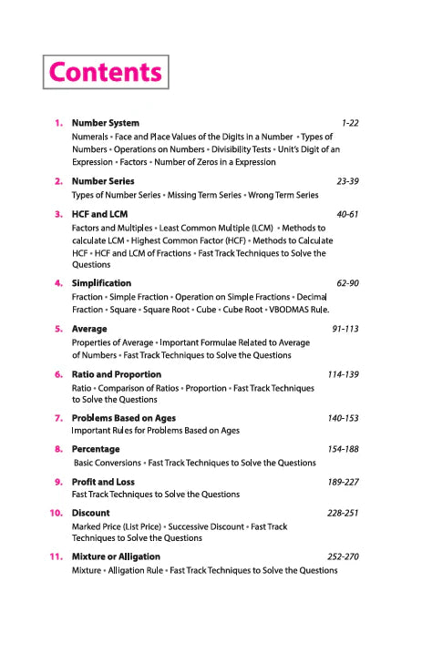 Arihant Fast Track Objective Arithmetic by Rajesh Verma SSC 10+2 CGL CPO MTS State Police Recruitments All other Competitive Exams Completely Revised Edition 2025-26 With Free Khatu Shyam Sticker