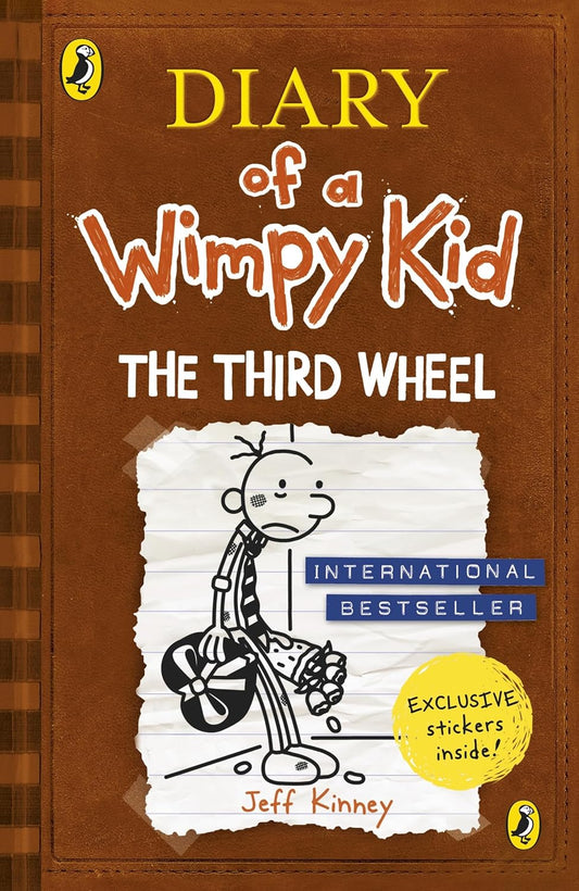 Diary of a Wimpy Kid The Third Wheel Book 7 By Jeff Kinney Greg Heffley’s Cringe-Worthy Valentine’s Day Disaster Popular Book on School and Friendship for Kids Ages 7–12 