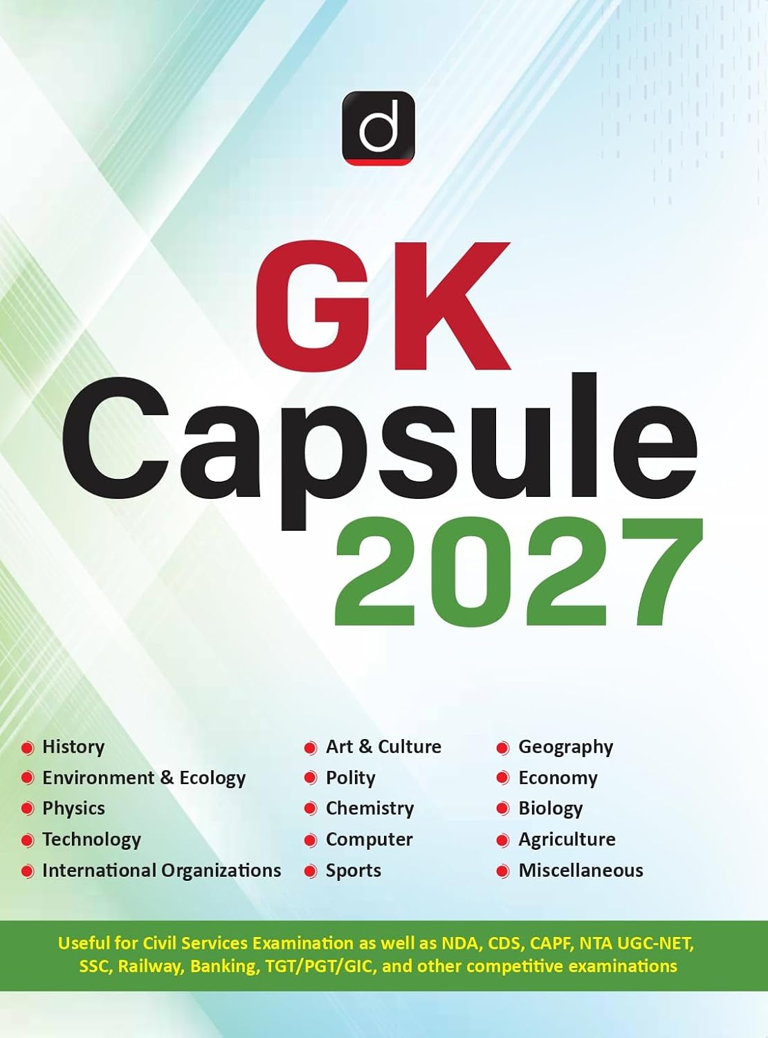 Drishti GK Capsule 2027 English Medium 1st Edition July 2026 for All Competitive Exams