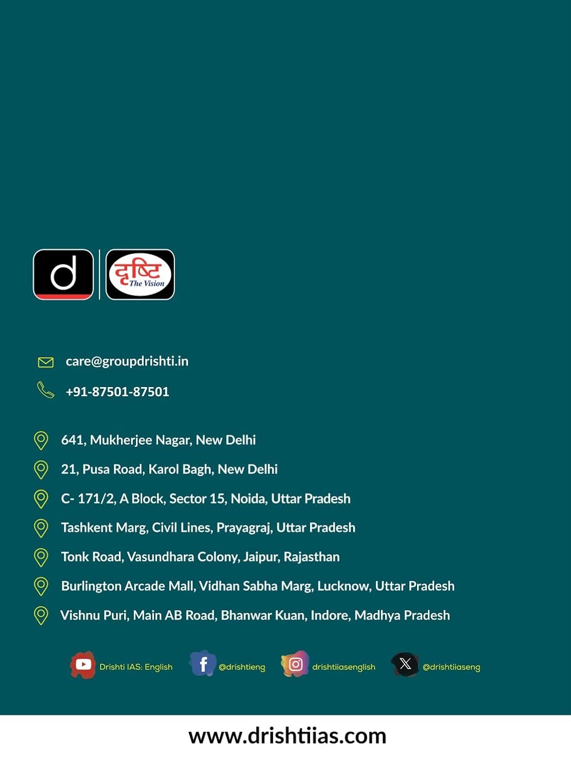Drishti IAS Ethics Integrity and Aptitude GS Pre + Mains Course for UPSC Civil Services Class Notes UPSC Books 2026 English Medium
