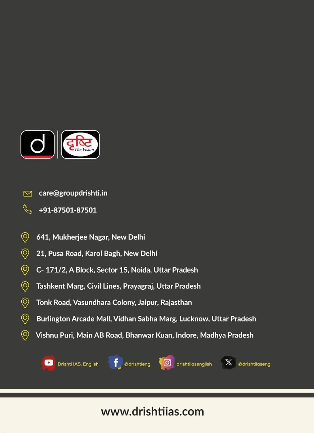  Drishti IAS Indian Economy Class Notes UPSC Books 2025 GS Prelims + Mains English Medium Updated Civil Services Edition 2026