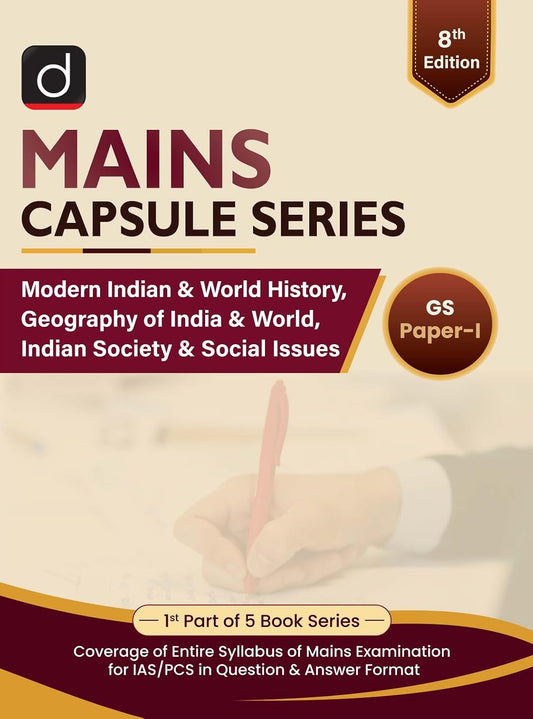 Drishti IAS Mains Capsule Series GS Paper 1 Book 