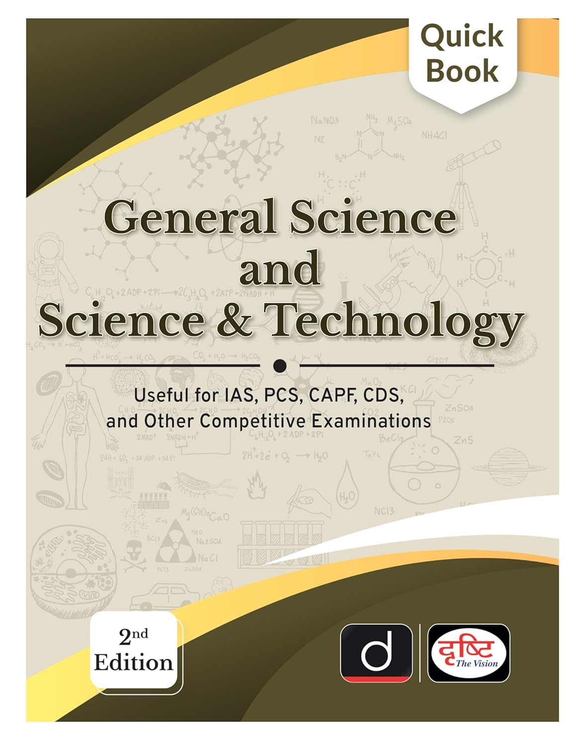 Drishti Quick Book General Science And Science And Technology In English For IAS PCS UPSC Civil Services Exam 2nd Edition 