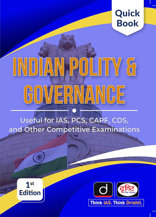 Drishti Quick Book Indian Polity and Governance 1st Edition English Medium 