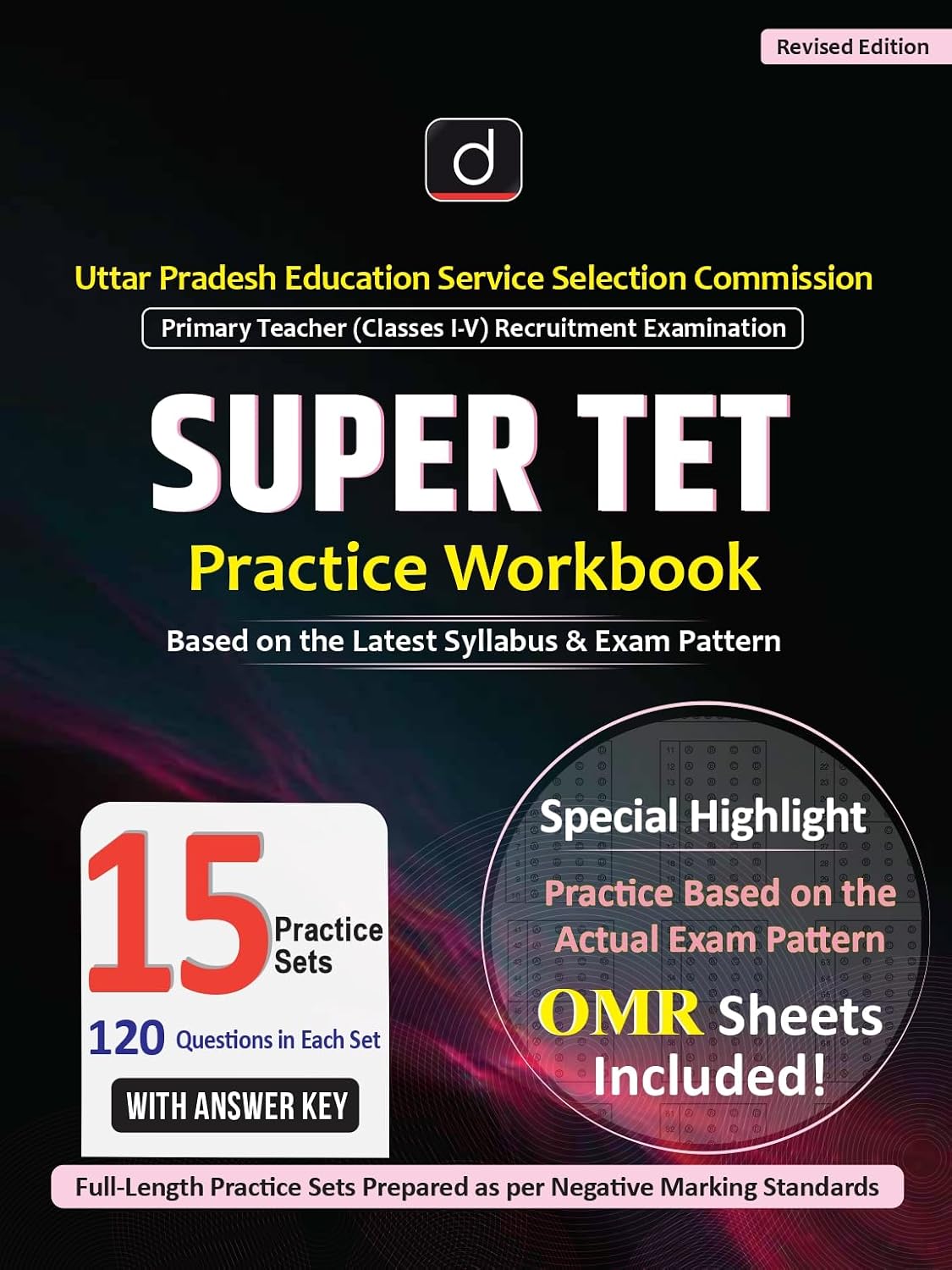 Drishti UP Super TET Primary Teacher Class 1 to 5 Practice Workbook 15 Practice Sets with Answer Keys English Medium 